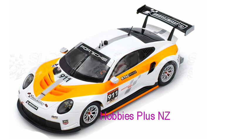 Scaleauto Porsche 911.2 GT3 RSR Cup Version White/Orange  SC-6243B